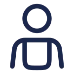 User Hands SVG Icon